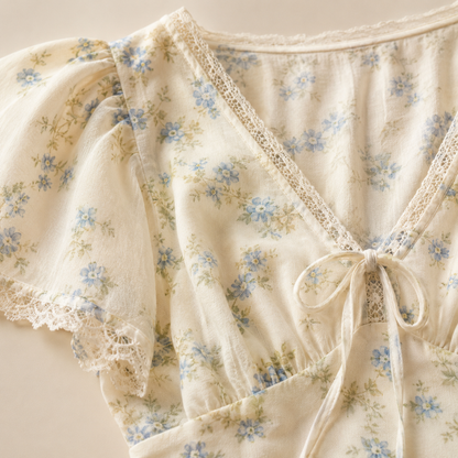 Lentine Maxi Jurk — Bloemenprint & Romantische Elegantie