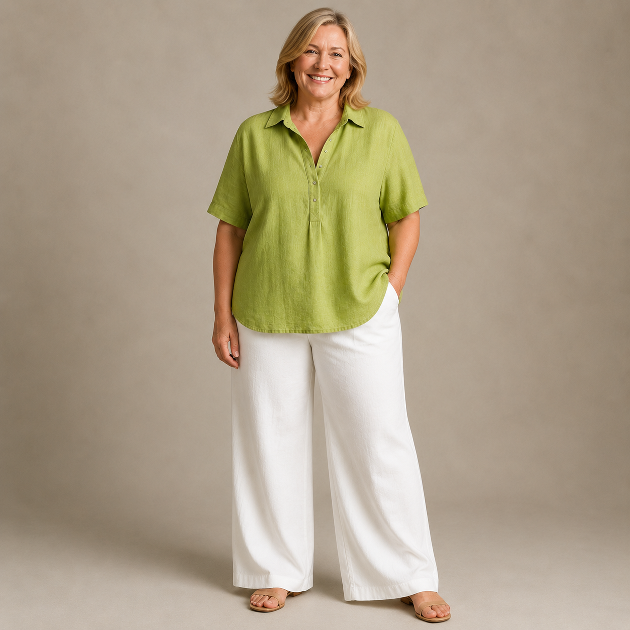 Céleste Polo Top — Casual Comfort & Verzorgde Uitstraling