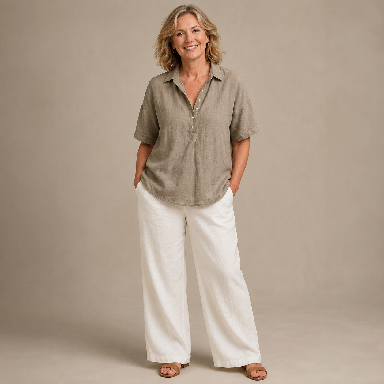 Céleste Polo Top — Casual Comfort & Verzorgde Uitstraling