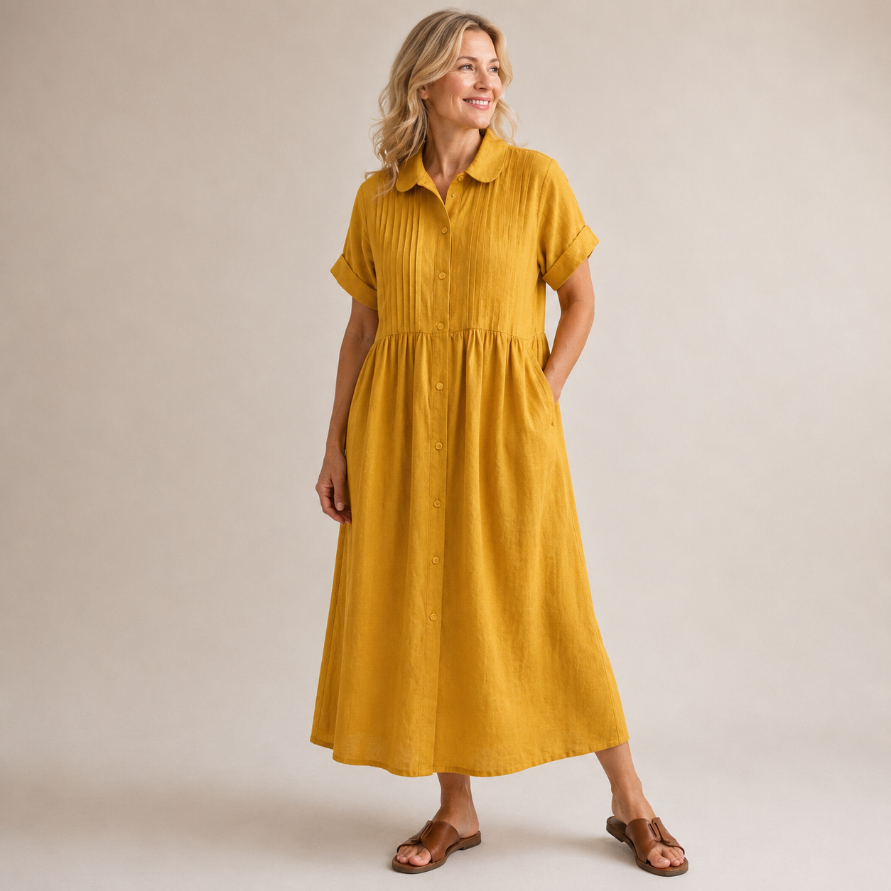Celuné Flow Jurk | Moeiteloze Elegantie