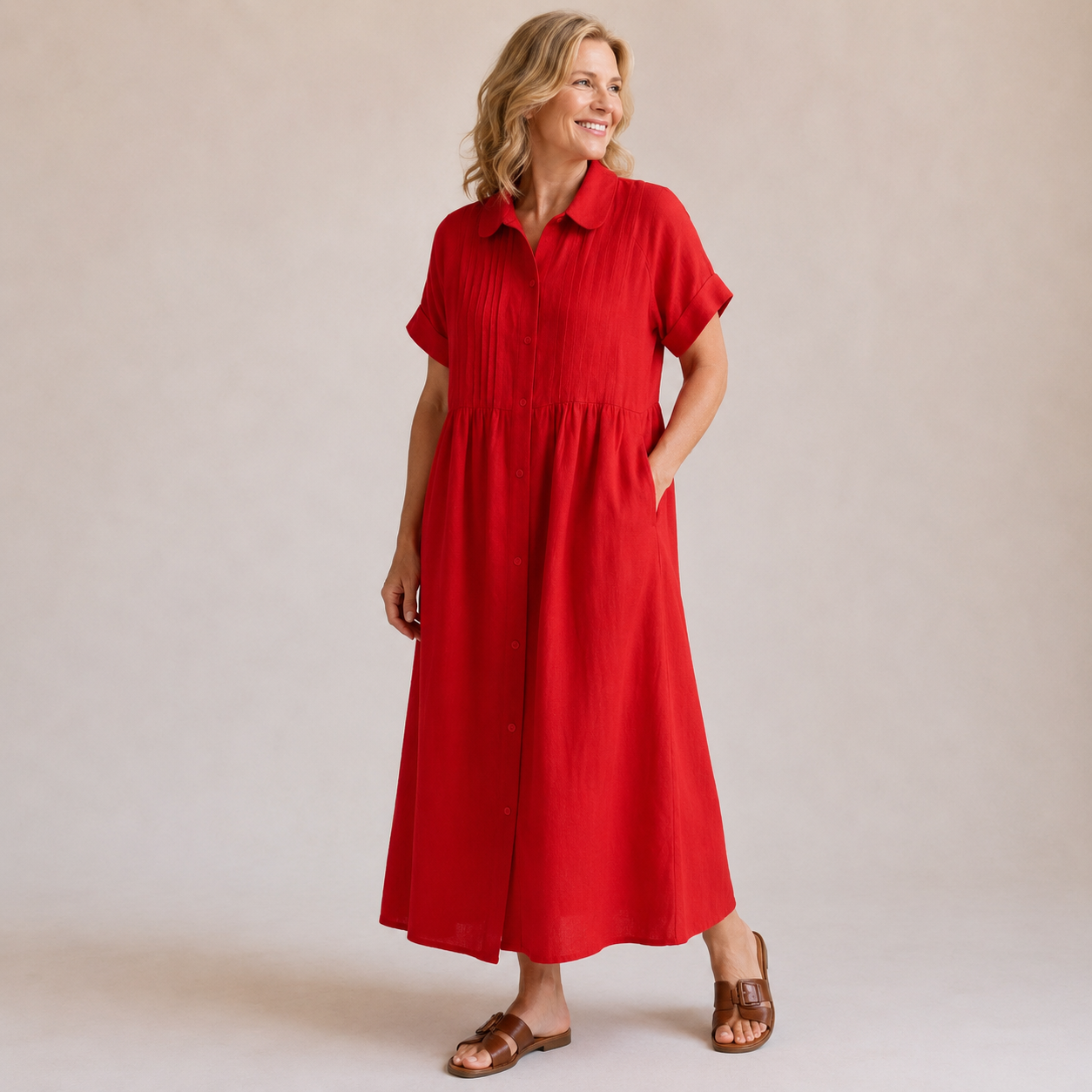 Celuné Flow Jurk | Moeiteloze Elegantie