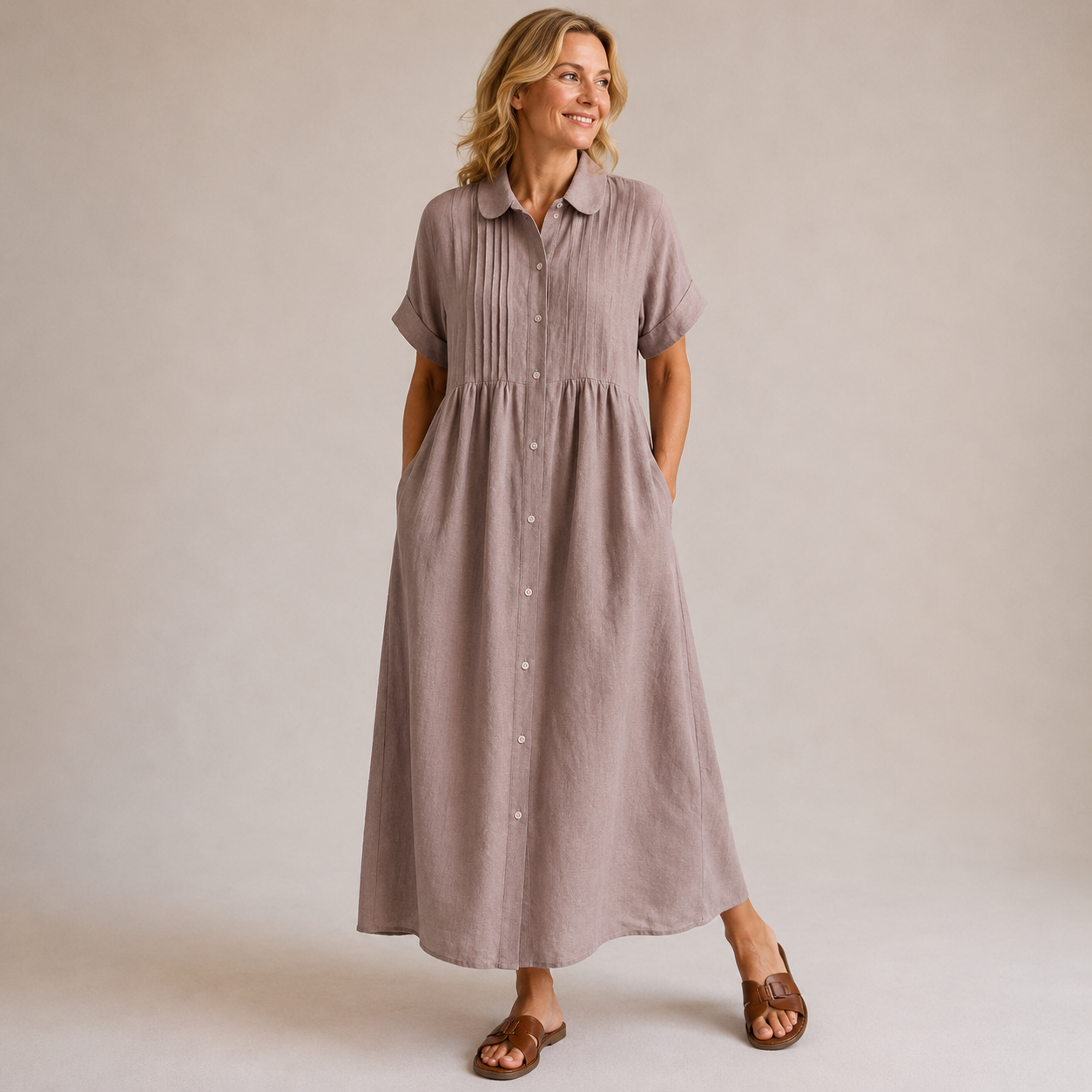 Celuné Flow Jurk | Moeiteloze Elegantie