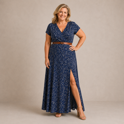 Floriane Flow Jurk | Luchtige Elegantie