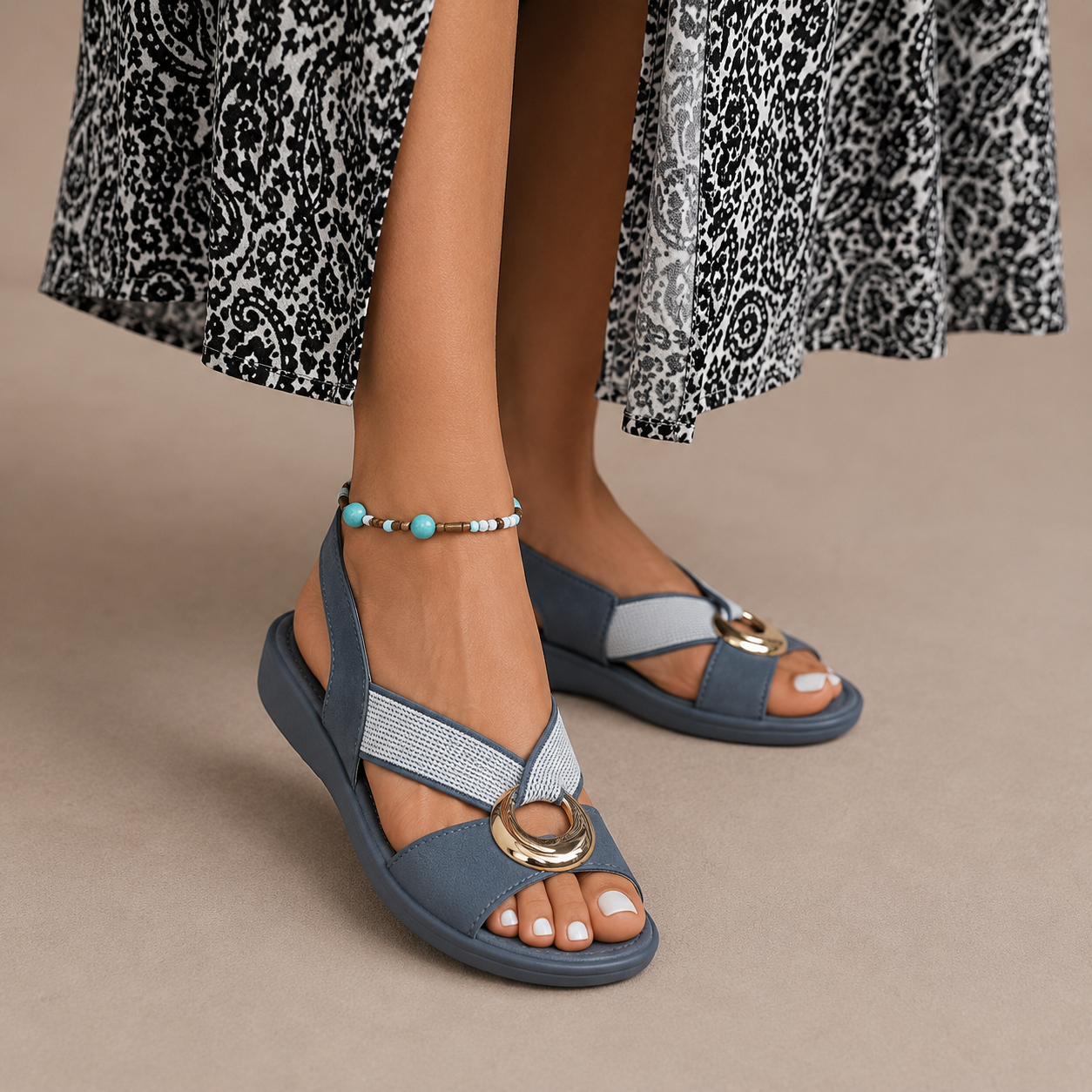 Elise Comfort Sandalen | Lichtgewicht Loopcomfort