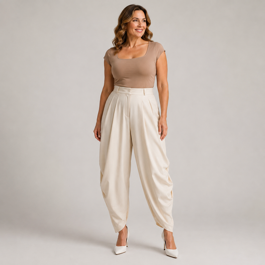 Velora Sculpt Broek | Elegant silhouet met verrassend draagcomfort