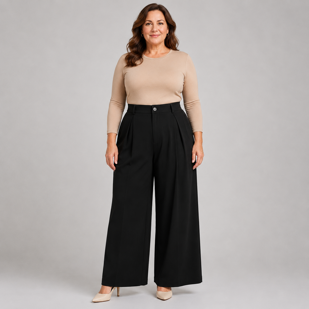 Soline Elegance Broek | Wijde pijpen voor een stijlvolle uitstraling