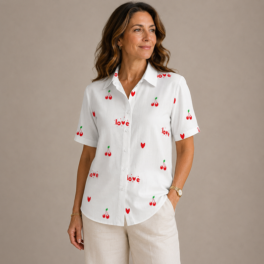 Amélie Luchtige Blouse | Verzorgde Uitstraling