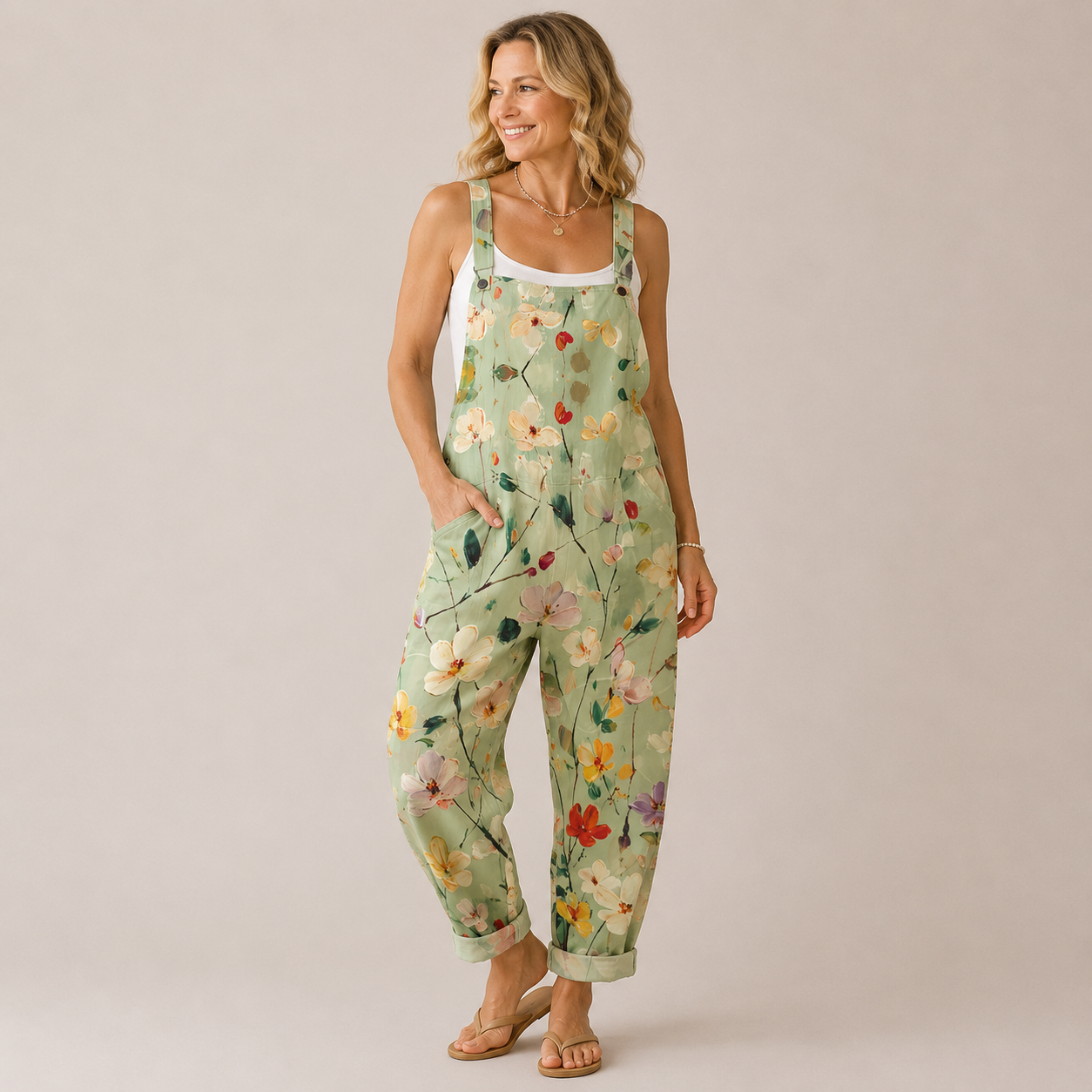 Zirella Bloom Jumpsuit - jumpsuit die soepel valt