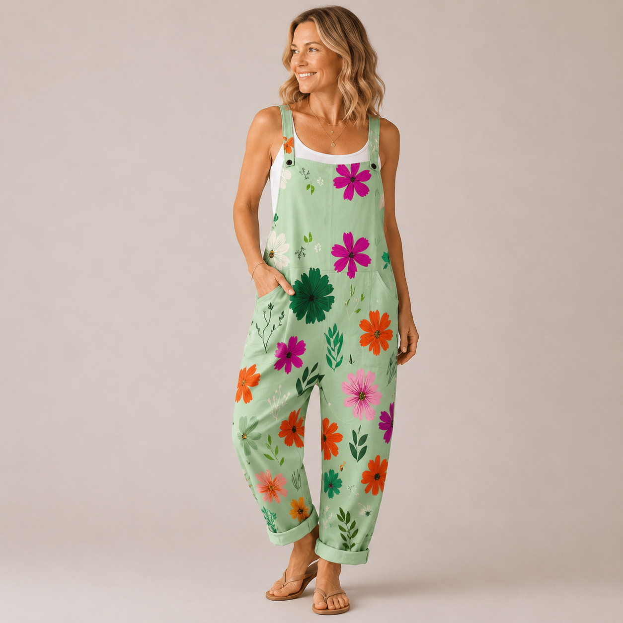 Zirella Bloom Jumpsuit - jumpsuit die soepel valt
