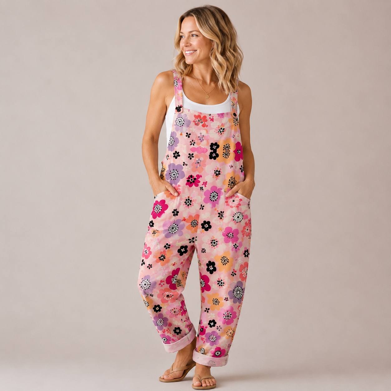 Zirella Bloom Jumpsuit - jumpsuit die soepel valt