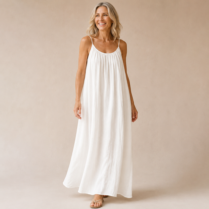 Aurelia Flow Maxi Dress | Luchtige elegantie zonder moeite