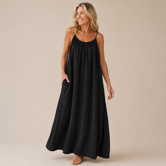 Aurelia Flow Maxi Dress | Luchtige elegantie zonder moeite