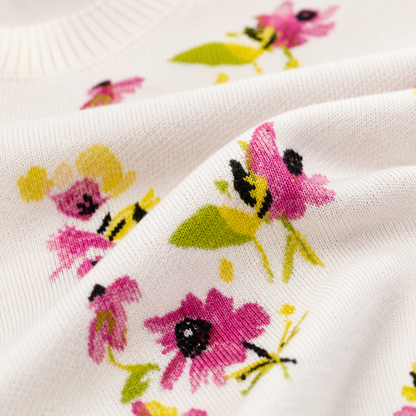 Fleurine Bloom Top | Vrolijke Bloemenprint