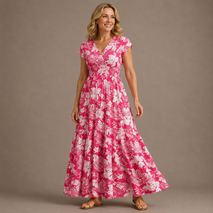 Maribelle Flow Jurk | Luchtige Elegantie