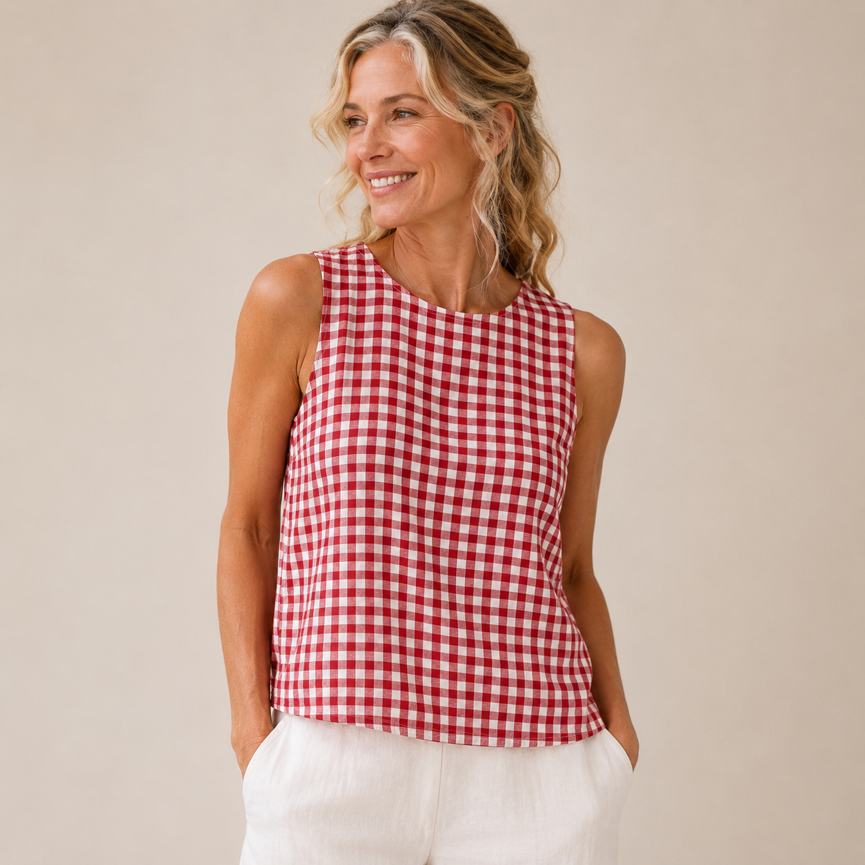 Vichy Belle Top | Luchtig, speels en moeiteloos te combineren