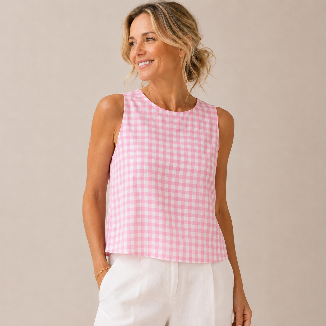 Vichy Belle Top | Luchtig, speels en moeiteloos te combineren