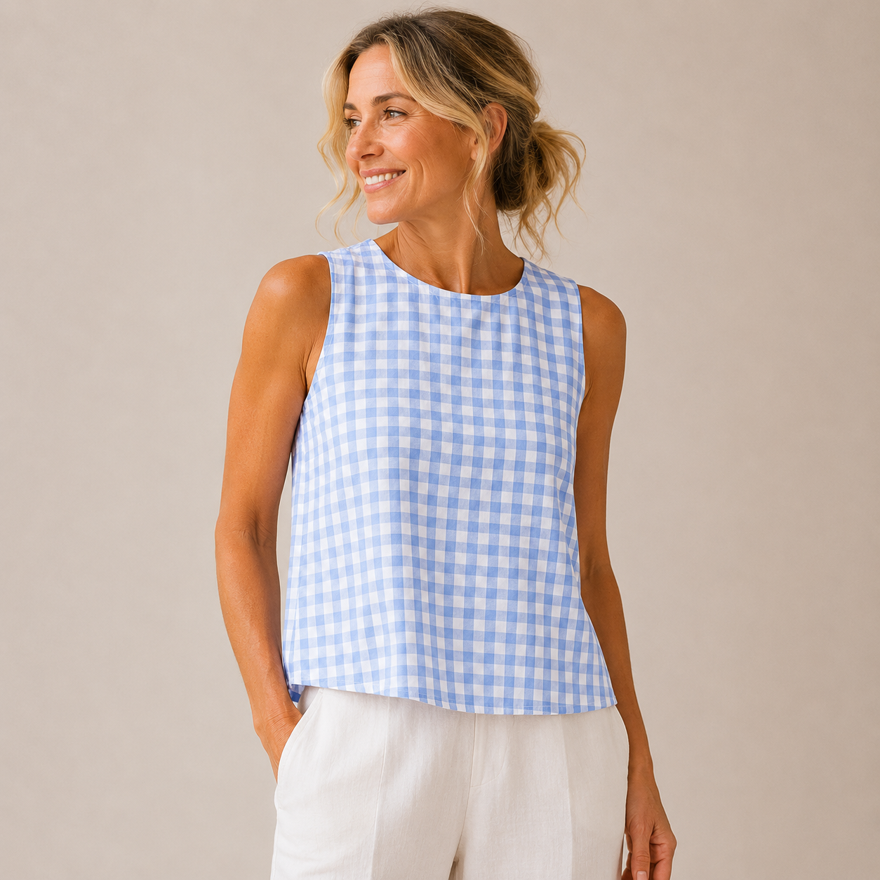 Vichy Belle Top | Luchtig, speels en moeiteloos te combineren