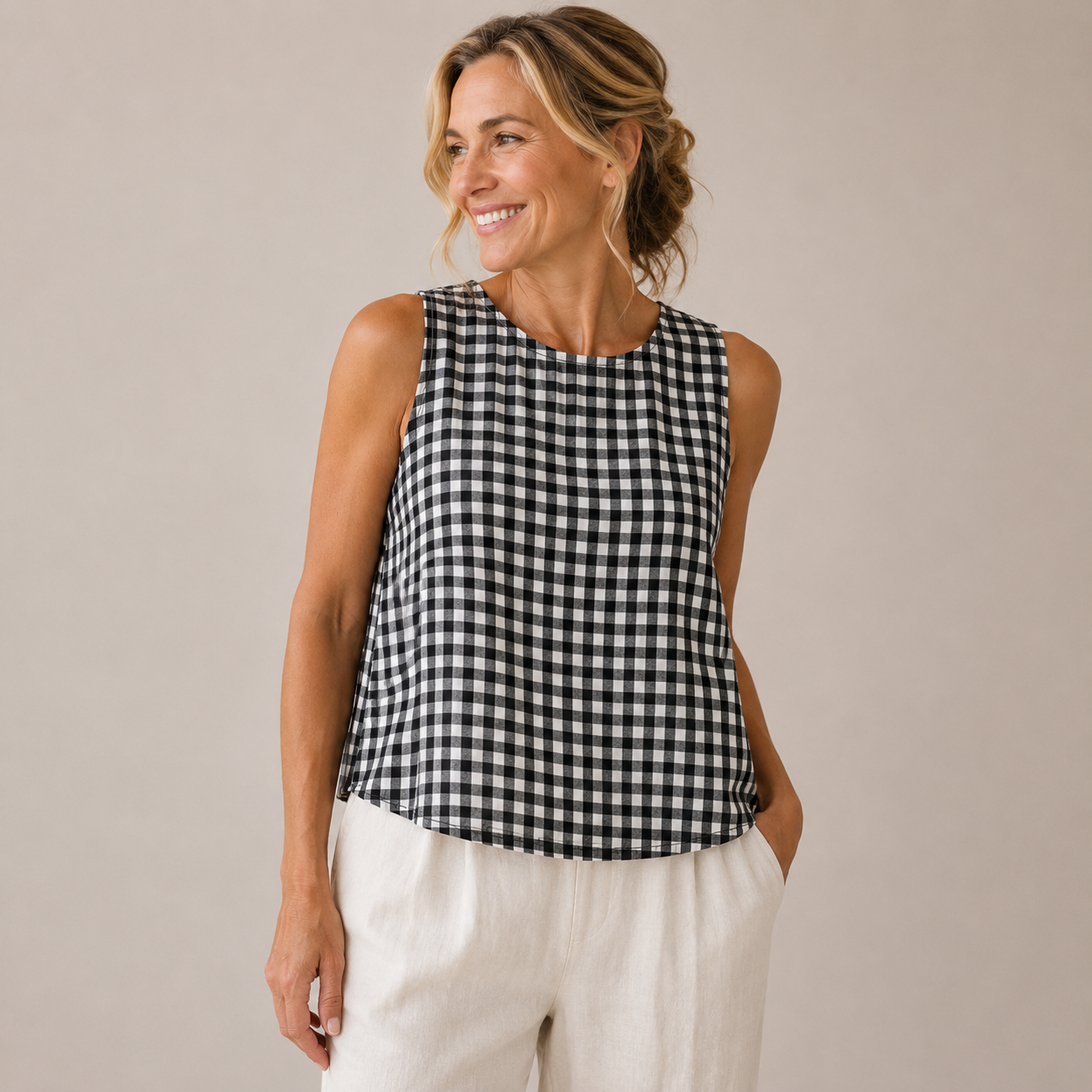 Vichy Belle Top | Luchtig, speels en moeiteloos te combineren