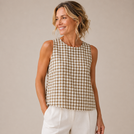 Vichy Belle Top | Luchtig, speels en moeiteloos te combineren