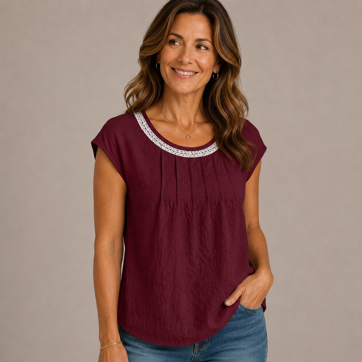 Lysanne Lace Top | Licht, luchtig en heerlijk draagbaar