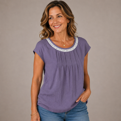Lysanne Lace Top | Licht, luchtig en heerlijk draagbaar