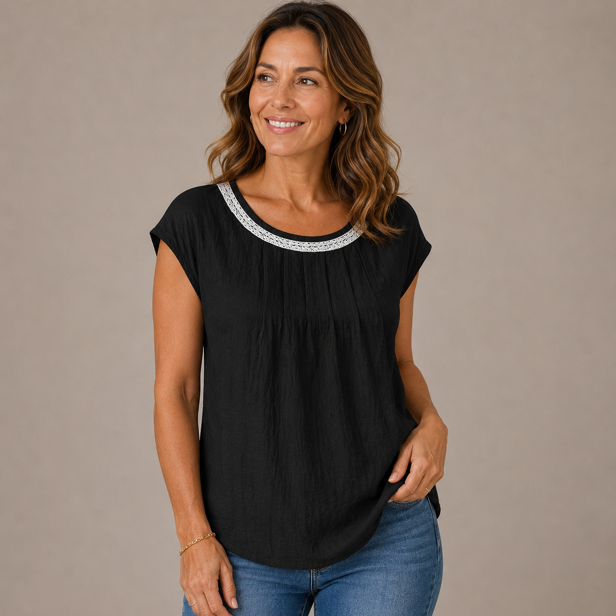 Lysanne Lace Top | Licht, luchtig en heerlijk draagbaar