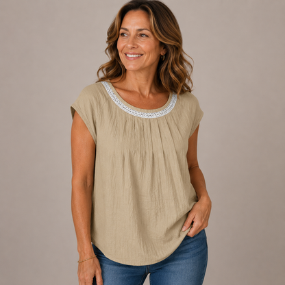 Lysanne Lace Top | Licht, luchtig en heerlijk draagbaar