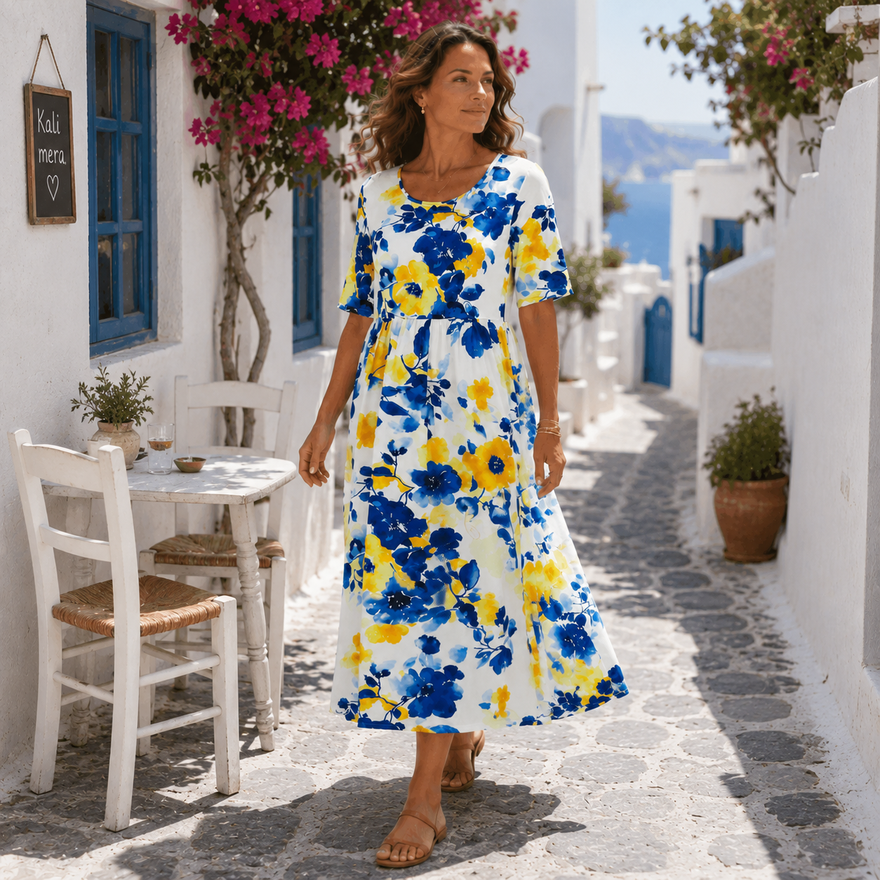 Celestine Bloom Dress | Licht, kleurrijk en gemaakt voor zonnige dagen