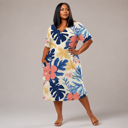 Tropelle Breeze Dress | Tropische prints met ontspannen draagcomfort