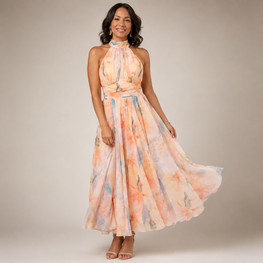 Aurelia Sunset Dress | Elegant, luchtig en gemaakt om op te vallen