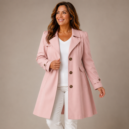 Rosalie Tailored Coat | Stijlvolle elegantie voor elk seizoen