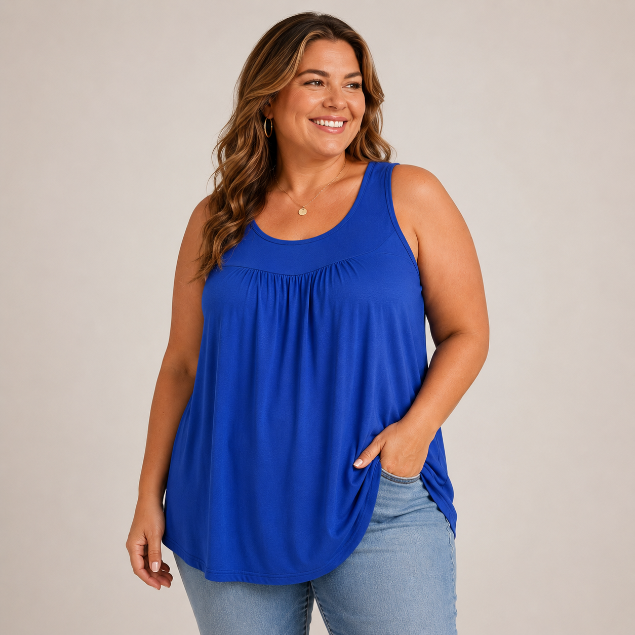 Velina Flow Tank | Luchtig & soepel