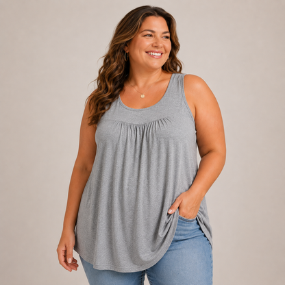 Velina Flow Tank | Luchtig & soepel