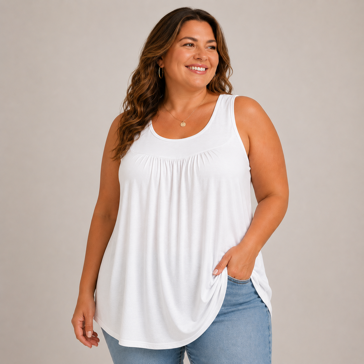 Velina Flow Tank | Luchtig & soepel