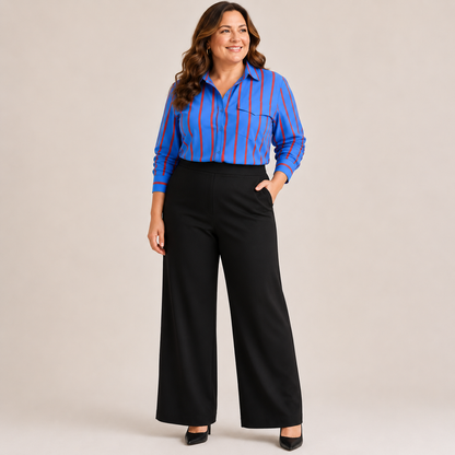 Aveline Stripe Blouse | Tijdloze blouse met elegante fit