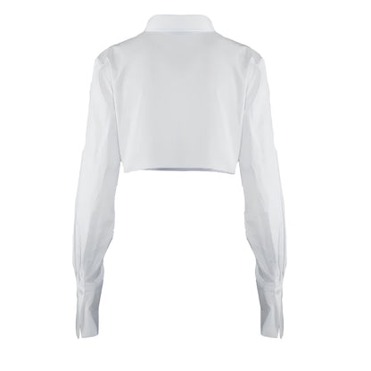 Noé Blouse - Kort, stijlvol, editorial vibe.