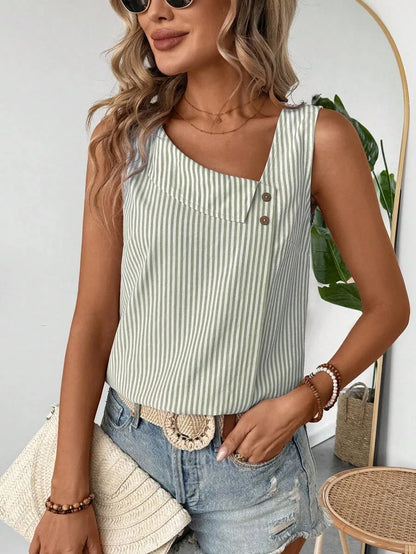 Mirel Stripe Top - Luchtige streeptop