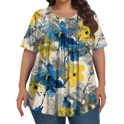 Norélia Bloom Top | Comfortabele fit met flatterende bloemenprint