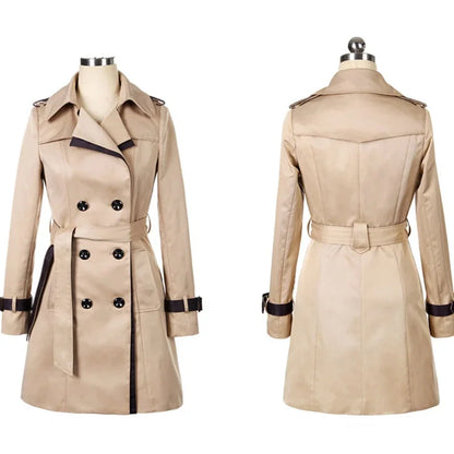 Elara Trenchcoat - Elegant, tijdloos, vrouwelijk
