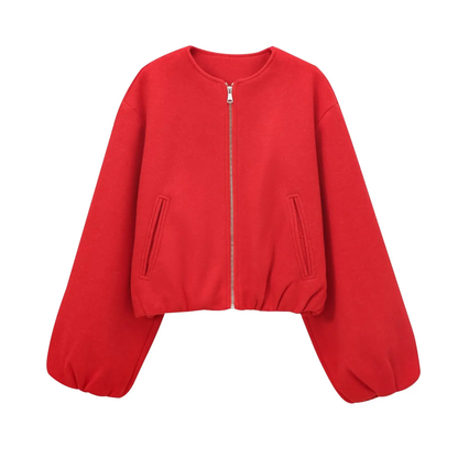 Elara Soft Bomber - Warm genoeg voor frisse dagen