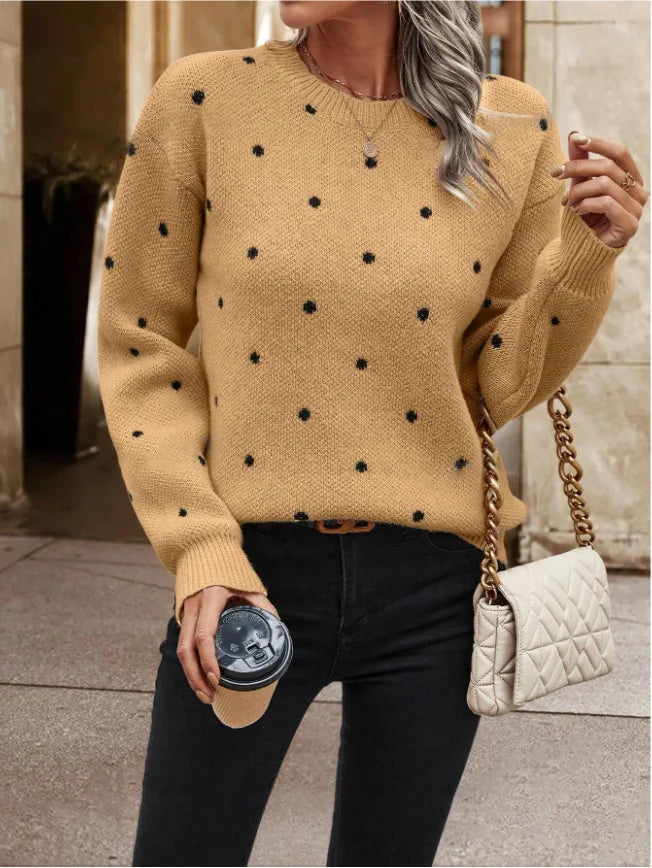 Elvaya Dot Sweater - Zachte sweater