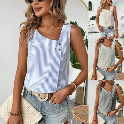 Mirel Stripe Top - Luchtige streeptop