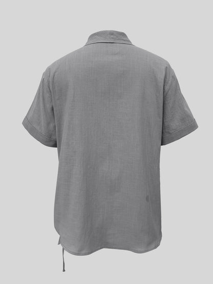 Calyra Wrap Blouse - vormt subtiel en zit comfortabel