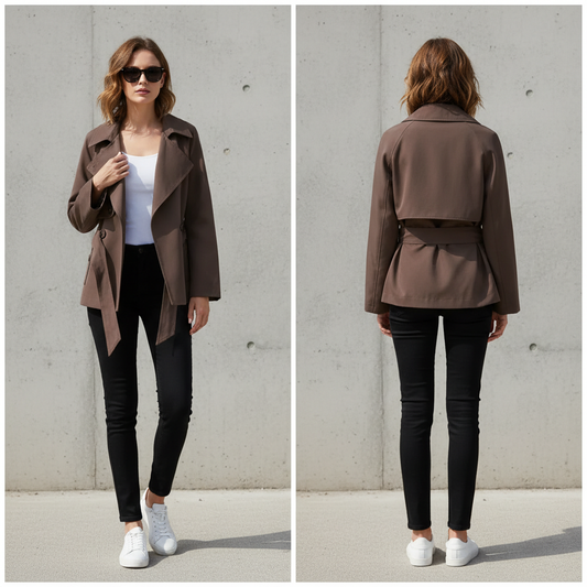 Noiré Wrap Jacket - Brengt vorm in je taille zonder strak te voelen