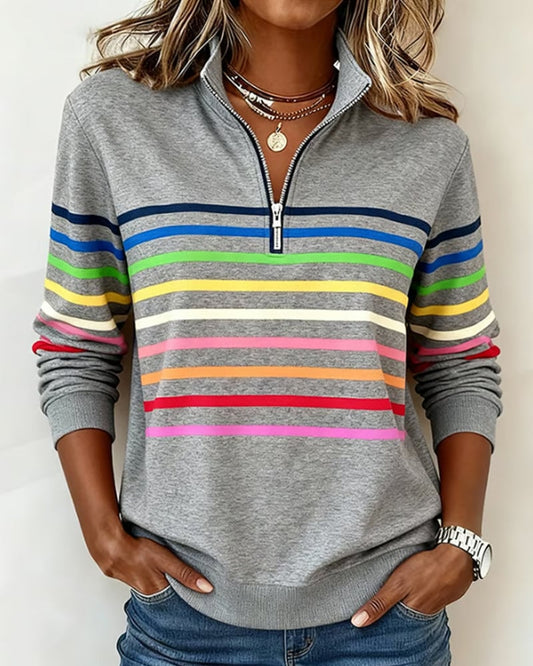 Renova Stripe Sweater - zacht en moeiteloos te dragen