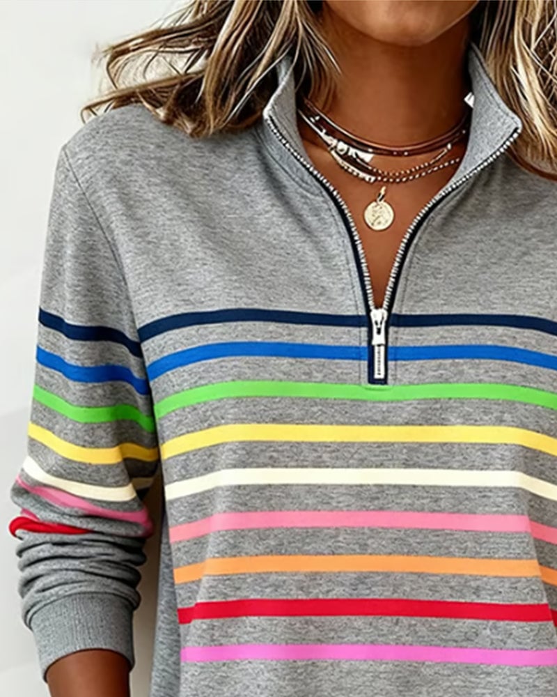 Renova Stripe Sweater - zacht en moeiteloos te dragen