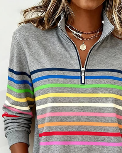 Renova Stripe Sweater - zacht en moeiteloos te dragen