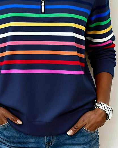 Renova Stripe Sweater - zacht en moeiteloos te dragen