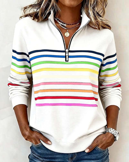 Renova Stripe Sweater - zacht en moeiteloos te dragen