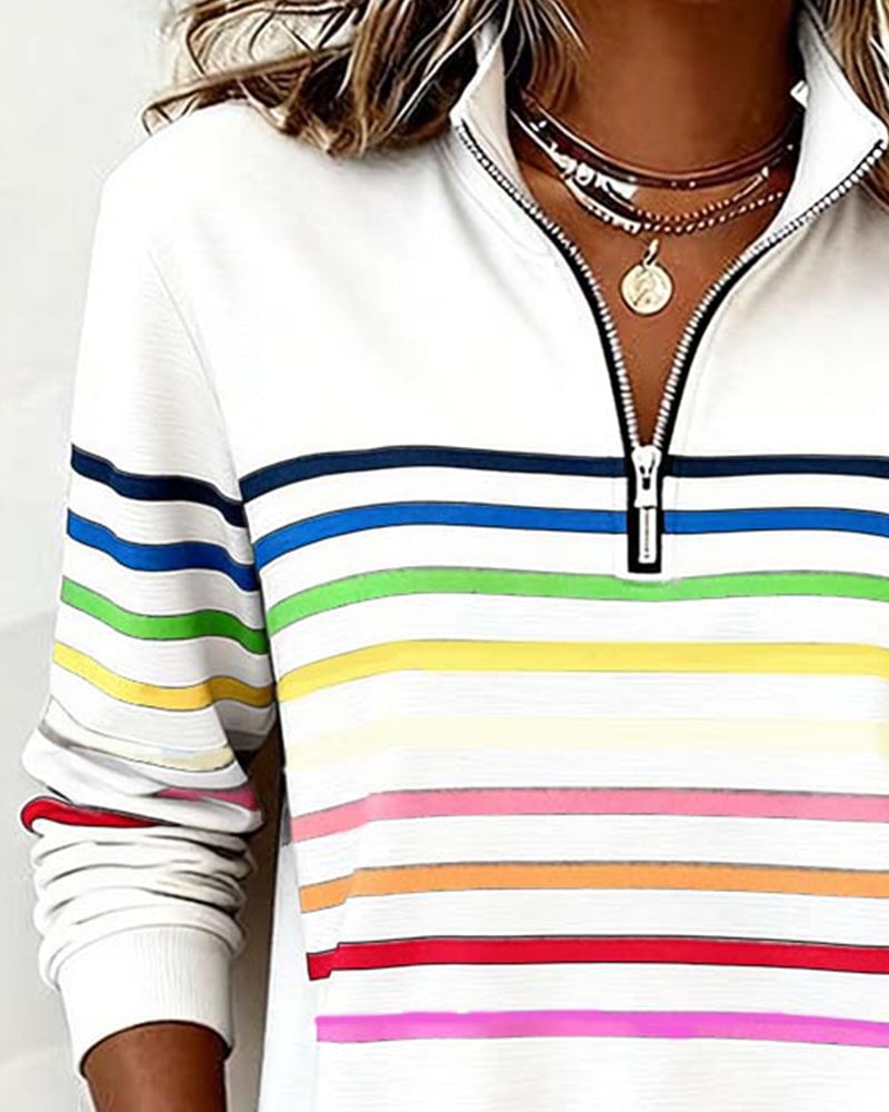 Renova Stripe Sweater - zacht en moeiteloos te dragen